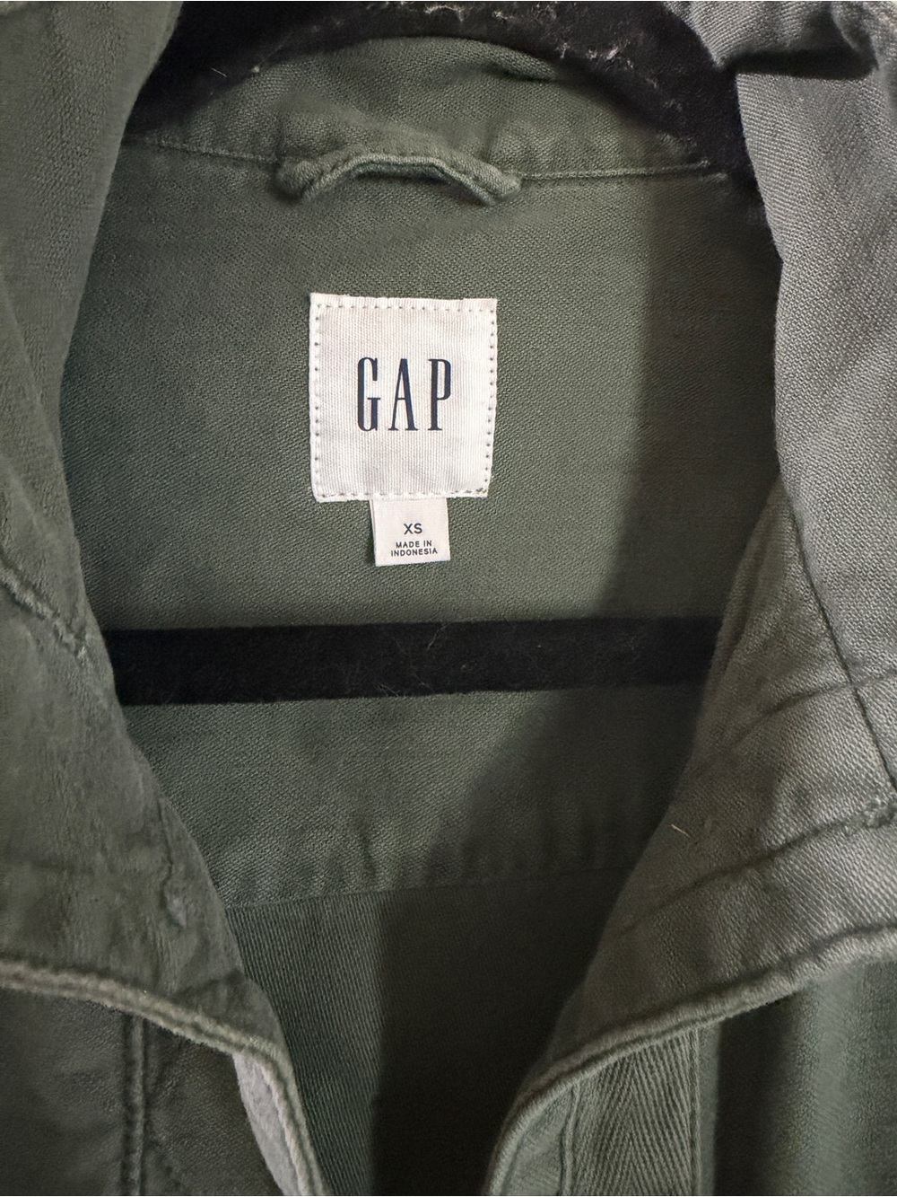 GAP Olive Green Utility Jacket - Picture 2 of 3